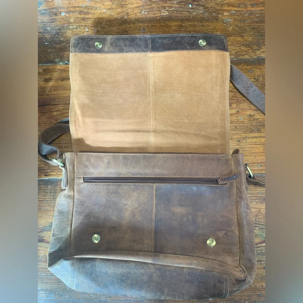 Leabags brown leather